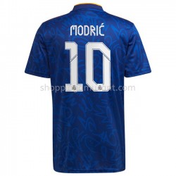 Maillot de Foot Real Madrid Luka Modrić 10 Extérieur 2021-2022 Manche Courte