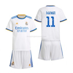 Maillot de Foot Real Madrid Marco Asensio 11 Enfant Domicile 2021-2022 Manche Courte