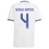 Maillot de Foot Real Madrid Sergio Ramos 4 Domicile 2021-2022 Manche Courte