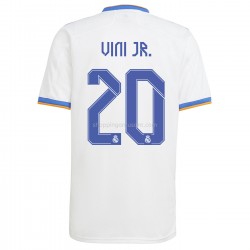 Maillot de Foot Real Madrid Vinicius Junior 20 Domicile 2021-2022 Manche Courte