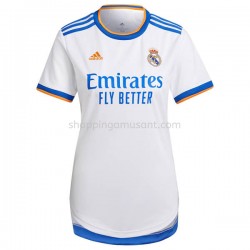 Maillot de Foot Real Madrid Féminine Domicile 2021-2022 Manche Courte