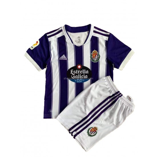 Maillot de Foot Real Valladolid Enfant Domicile 2021-2022 Manche Courte