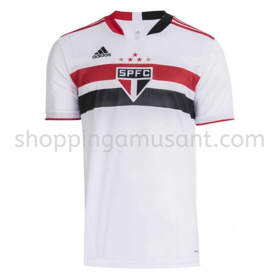 Maillot de Foot São Paulo FC Domicile 2021-2022 Manche Courte