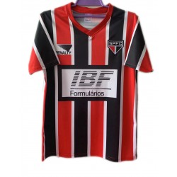 Maillot de Foot São Paulo Retro Extérieur 1991 Manche Courte