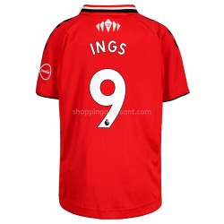 Maillot de Foot Southampton Danny Ings 9 Domicile 2021-2022 Manche Courte
