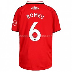 Maillot de Foot Southampton Oriol Romeu 6 Domicile 2021-2022 Manche Courte