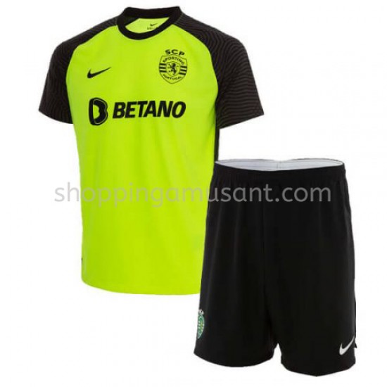 Maillot de Foot Sporting CP Enfant Extérieur 2021-2022 Manche Courte