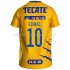 Maillot de Foot Tigres UANL Andre-Pierre Gignac 10 Domicile 2021-2022 Manche Courte
