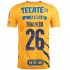 Maillot de Foot Tigres UANL Florian Thauvin 26 Domicile 2021-2022 Manche Courte