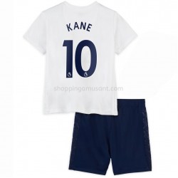 Maillot de Foot Tottenham Hotspur Harry Kane 10 Enfant Domicile 2021-2022 Manche Courte