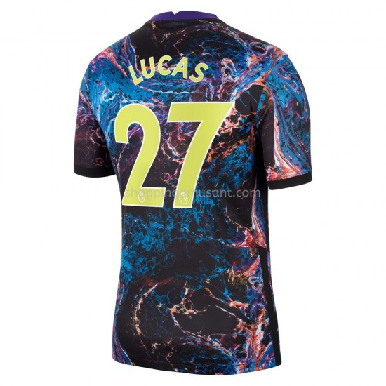 Maillot de Foot Tottenham Hotspur Lucas Moura 27 Extérieur 2021-2022 Manche Courte