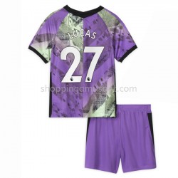 Maillot de Foot Tottenham Hotspur Lucas Moura 27 Enfant Neutre 2021-2022 Manche Courte