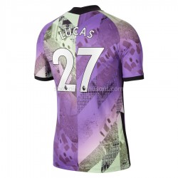 Maillot de Foot Tottenham Hotspur Lucas Moura 27 Neutre 2021-2022 Manche Courte