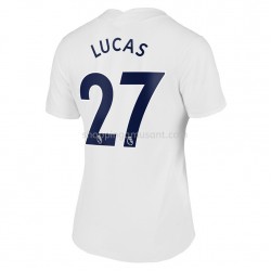 Maillot de Foot Tottenham Hotspur Lucas Moura 27 Féminine Domicile 2021-2022 Manche Courte