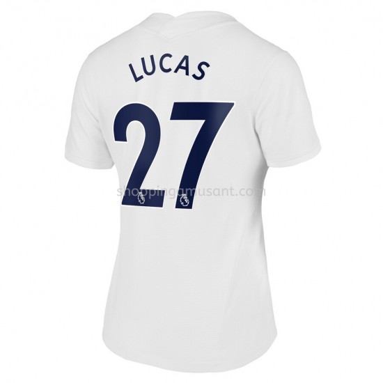 Maillot de Foot Tottenham Hotspur Lucas Moura 27 Féminine Domicile 2021-2022 Manche Courte