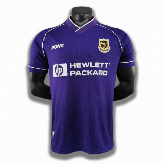 Maillot de Foot Tottenham Hotspur Retro Extérieur 1998 Manche Courte