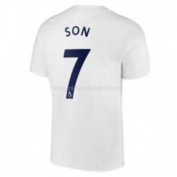Maillot de Foot Tottenham Hotspur Son Heung-min 7 Domicile 2021-2022 Manche Courte
