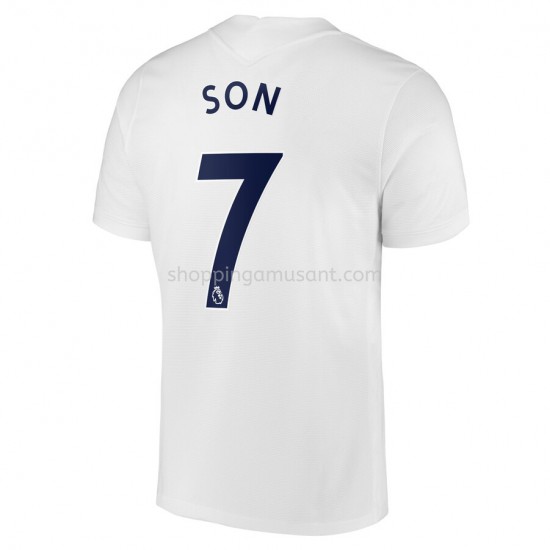 Maillot de Foot Tottenham Hotspur Son Heung-min 7 Domicile 2021-2022 Manche Courte