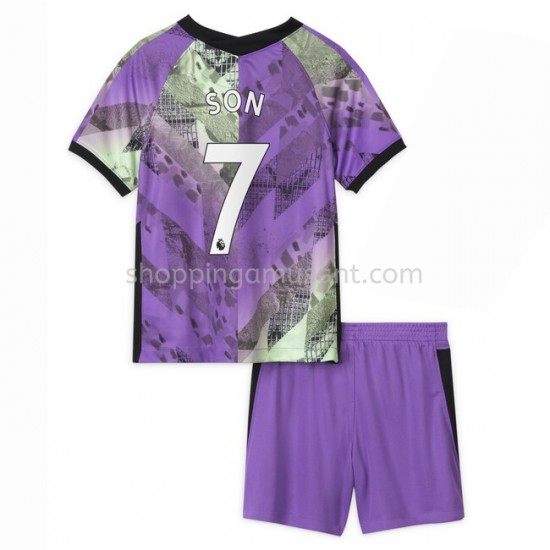 Maillot de Foot Tottenham Hotspur Son Heung-min 7 Enfant Neutre 2021-2022 Manche Courte