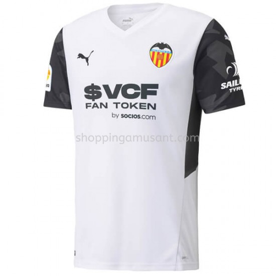Maillot de Foot Valencie CF Domicile 2021-2022 Manche Courte
