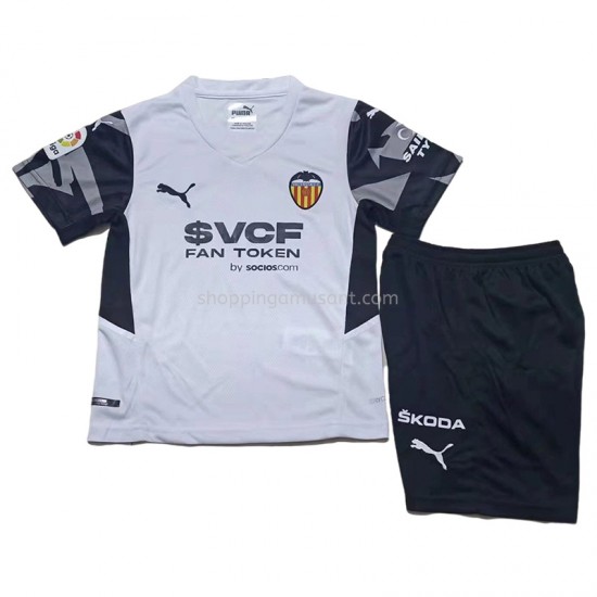 Maillot de Foot Valencie CF Enfant Domicile 2021-2022 Manche Courte