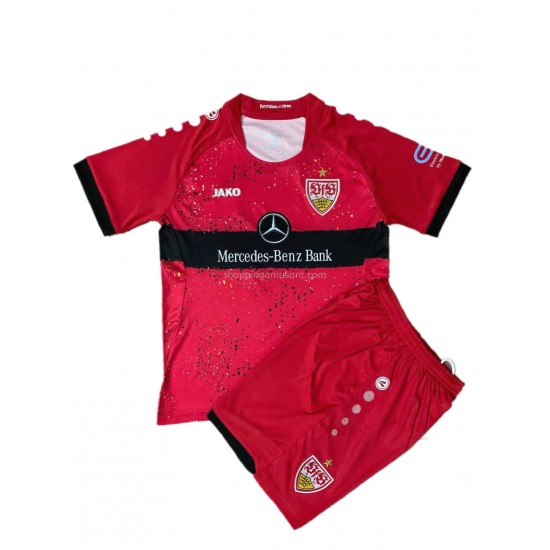 Maillot de Foot VfB Stuttgart Enfant Extérieur 2021-2022 Manche Courte