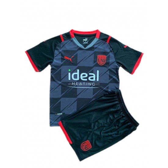 Maillot de Foot West Bromwich Albion Enfant Extérieur 2021-2022 Manche Courte