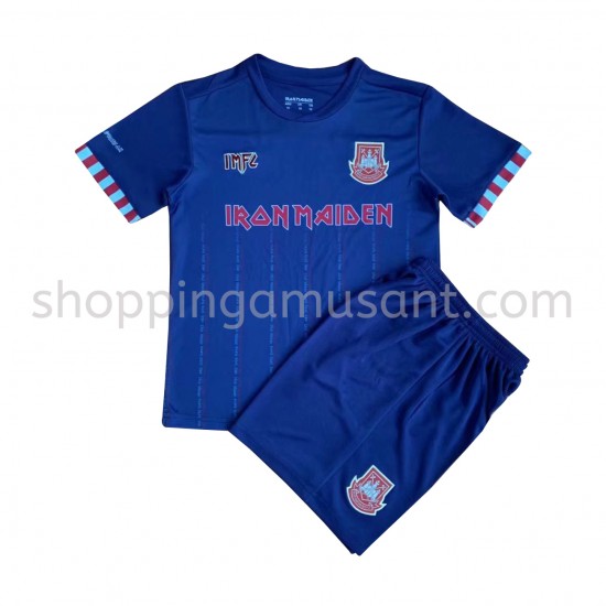 Maillot de Foot West Ham United Iron Maiden Enfant Extérieur Manche Courte