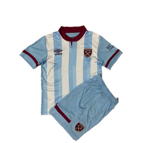 Maillot de Foot West Ham United Enfant Extérieur 2021-2022 Manche Courte