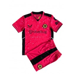 Maillot de Foot Wolverhampton Wanderers Gardien Enfant Extérieur 2021-2022 Manche Courte