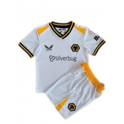Maillot de Foot Wolverhampton Wanderers Enfant Neutre 2021-2022 Manche Courte