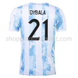 Maillot de Foot Argentine Dybala 21 Domicile 2021 Manche Courte