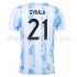 Maillot de Foot Argentine Dybala 21 Domicile 2021 Manche Courte
