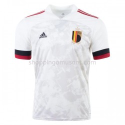 Maillot de Foot Belgique Extérieur Euro 2020 Manche Courte