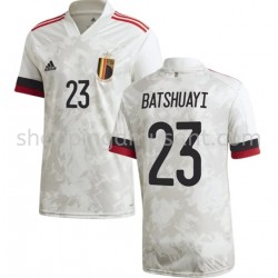 Maillot de Foot Belgique Batshuayi 23 Extérieur Euro 2020 Manche Courte
