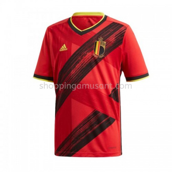 Maillot de Foot Belgique Domicile Euro 2020 Manche Courte