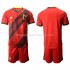 Maillot de Foot Belgique Enfant Domicile Euro 2020 Manche Courte