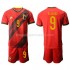 Maillot de Foot Belgique Romelu Lukaku 9 Domicile Euro 2020 Manche Courte