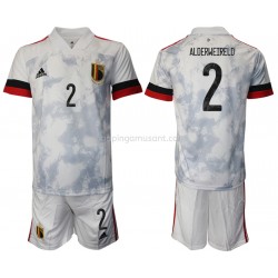 Maillot de Foot Belgique Toby Alderweireld 32 Enfant Extérieur Euro 2020 Manche Courte