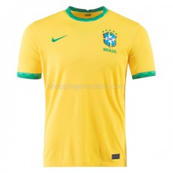 Maillot de Foot Brésil Domicile 2020-2021 Manche Courte