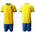 Maillot de Foot Brésil Enfant Domicile 2020-2021 Manche Courte
