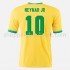 Maillot de Foot Brésil Neymar JR 10 Domicile 2020-2021 Manche Courte