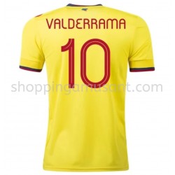 Maillot de Foot Colombie Valderrama 10 Domicile 2020-2021 Manche Courte