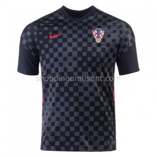 Maillot de Foot Croatie Extérieur Euro 2020 Manche Courte