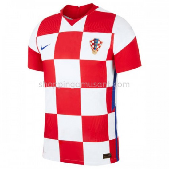 Maillot de Foot Croatie Domicile Euro 2020 Manche Courte