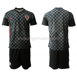 Maillot de Foot Croatie Enfant Extérieur Euro 2020 Manche Courte