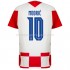 Maillot de Foot Croatie Luka Modrić 10 Domicile Euro 2020 Manche Courte