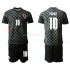 Maillot de Foot Croatie Luka Modrić 10 Enfant Extérieur Euro 2020 Manche Courte