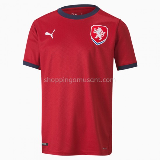 Maillot de Foot Tchéquie Domicile Euro 2020 Manche Courte