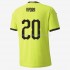 Maillot de Foot Tchéquie Matej Vydra 20 Extérieur Euro 2020 Manche Courte